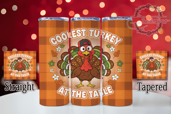 Coolest 3D Turkey Thanksgiving Tumbler
